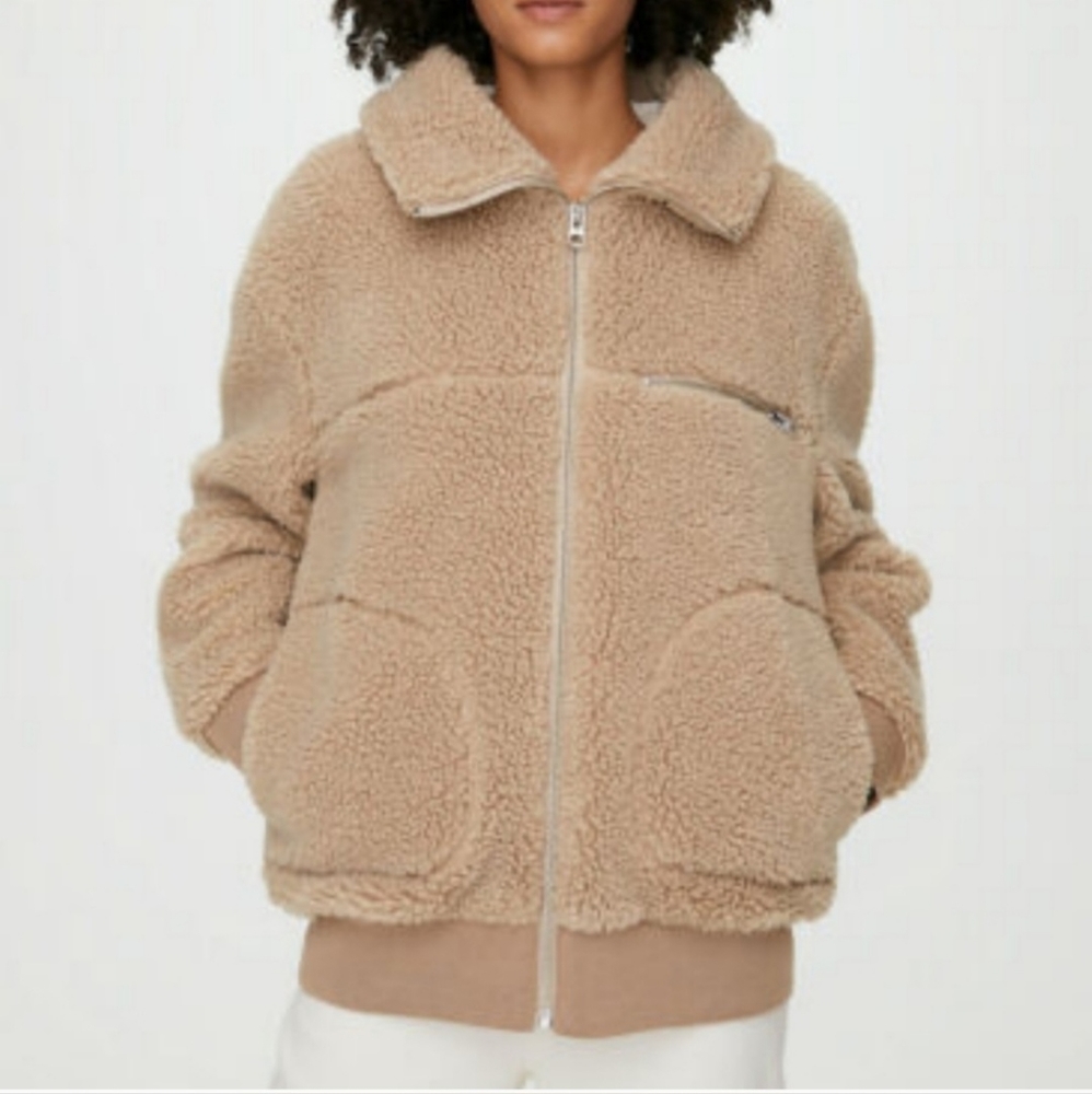 Aritzia teddy jacket